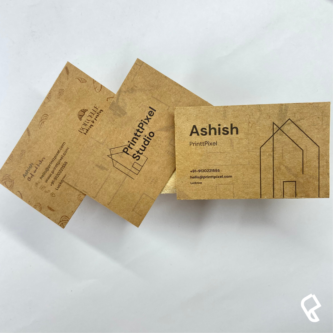 Kraft Paper Visiting Card
