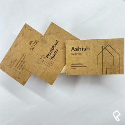 Kraft Paper Visiting Card