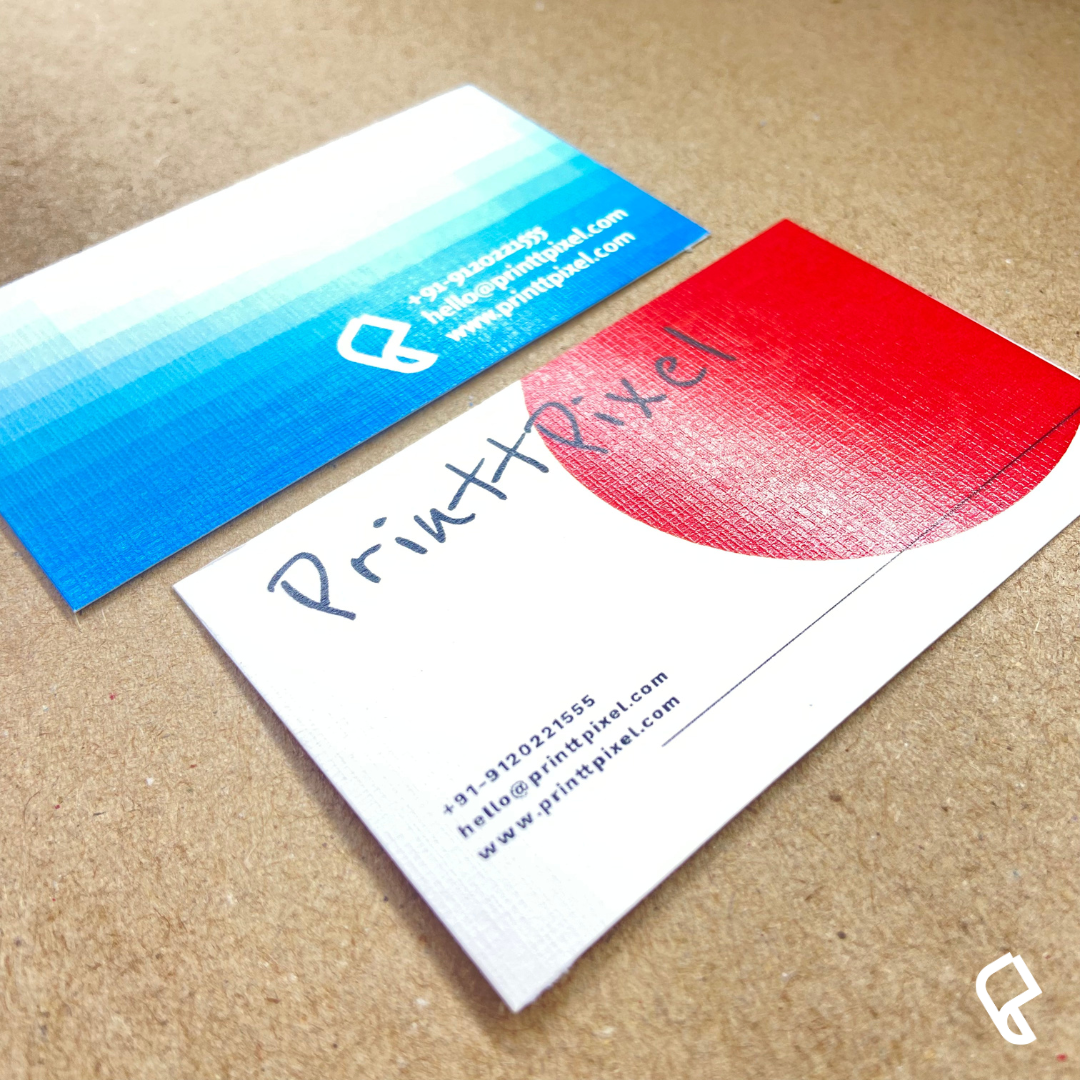 Texture Paper Visiting Card