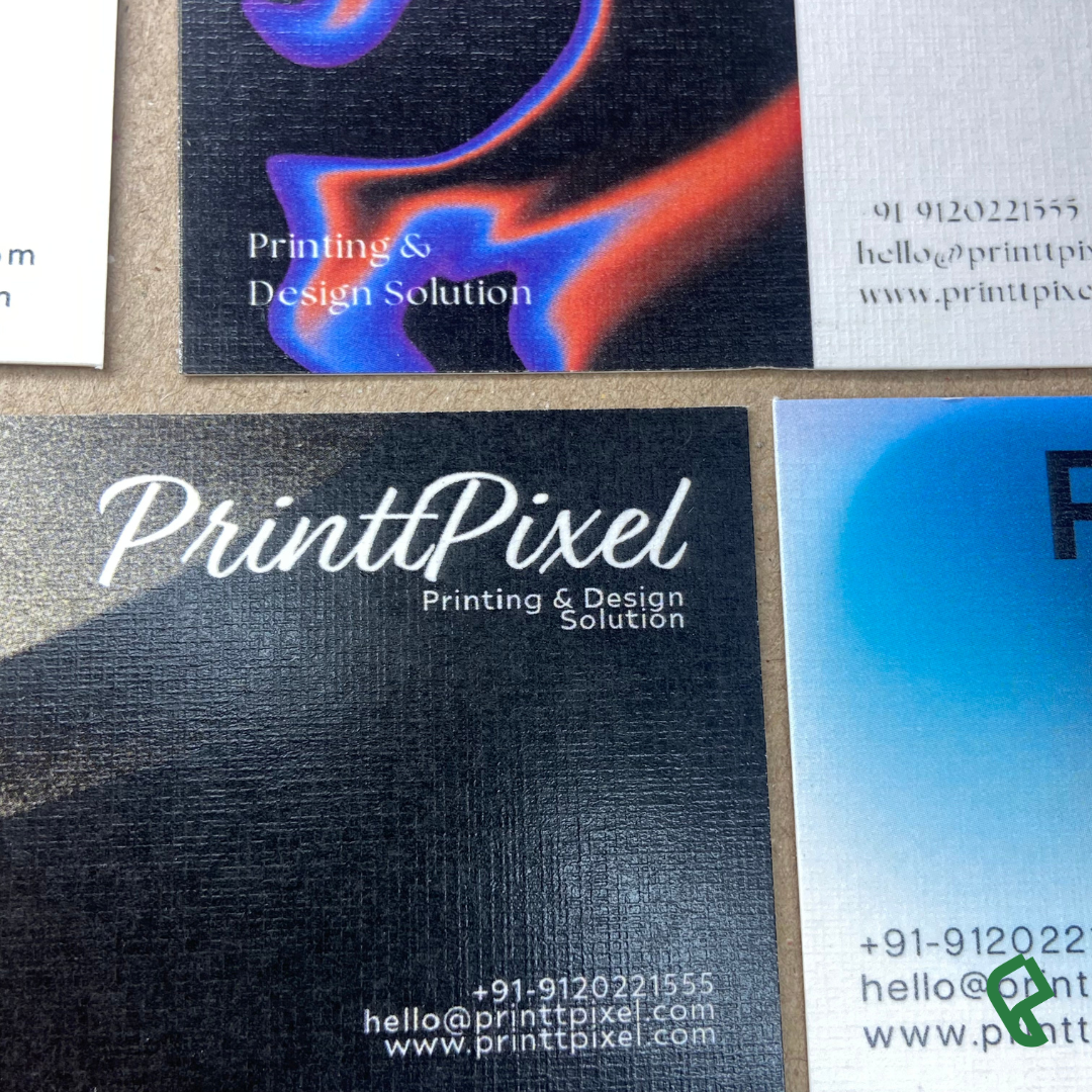 Texture Paper Visiting Card