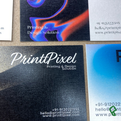 Texture Paper Visiting Card
