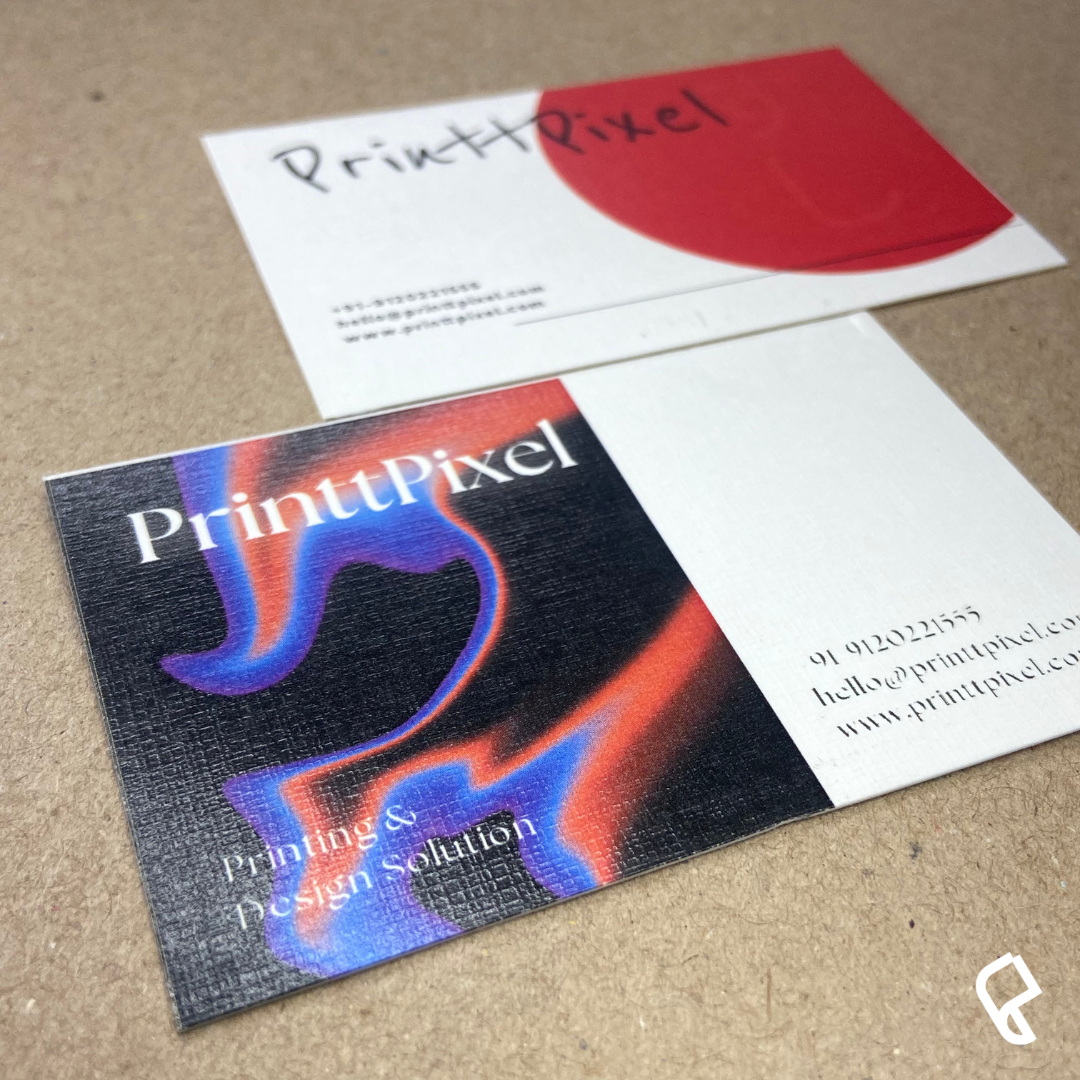 Texture Paper Visiting Card