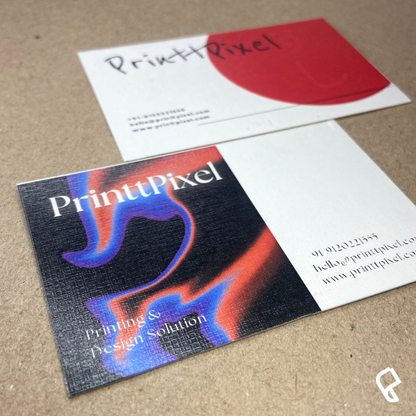 Texture Paper Visiting Card
