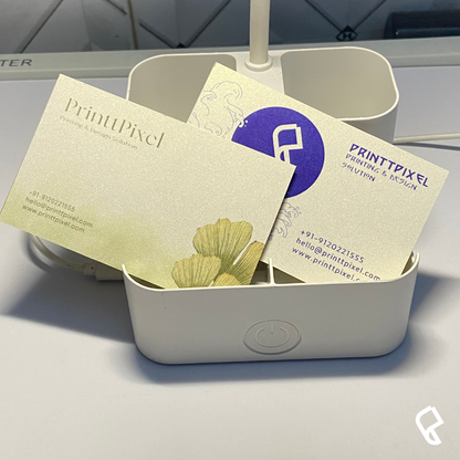 Metallic Paper Visiting Card