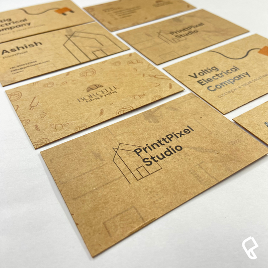 Kraft Paper Visiting Card