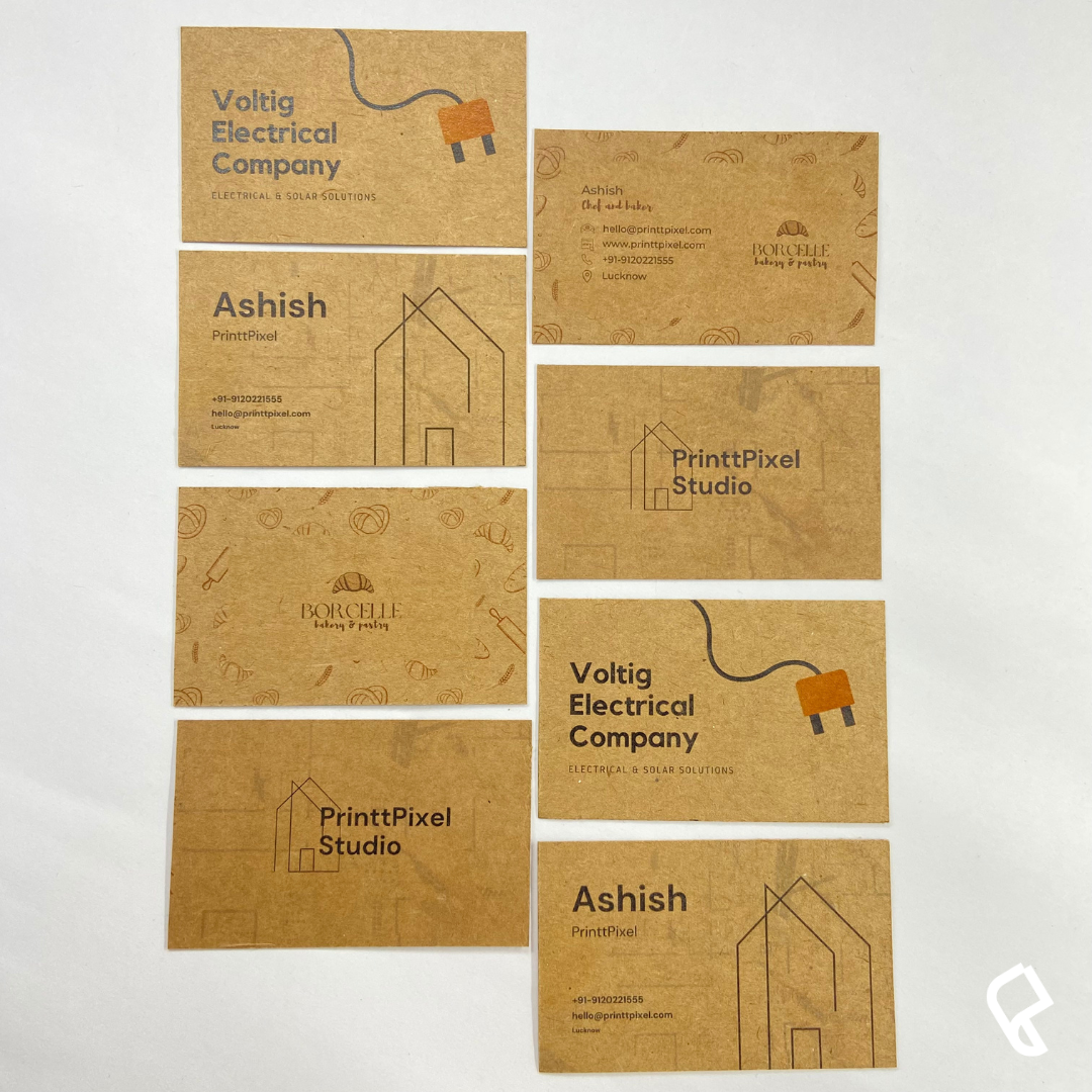 Kraft Paper Visiting Card
