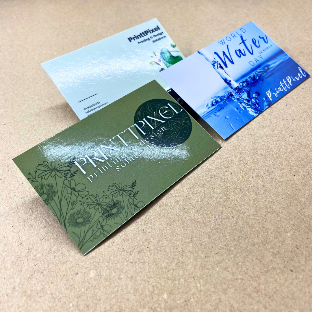 Glossy Laminated Visiting Cards