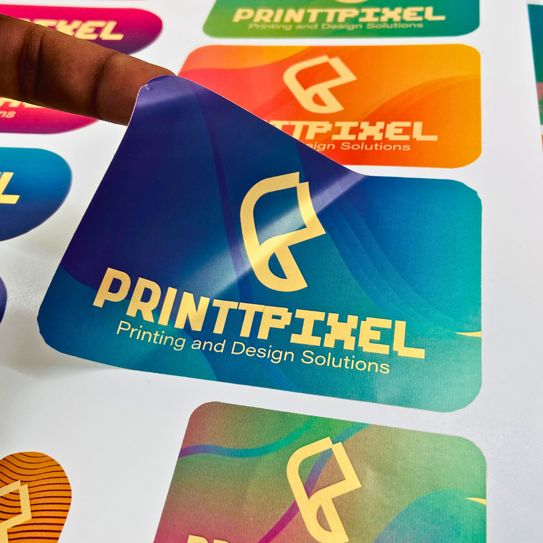Gold Sheet Stickers