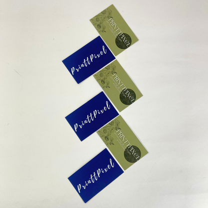 Velvet Laminated Visiting Cards