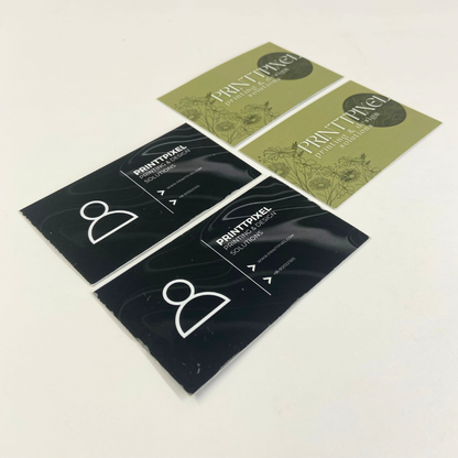 Velvet Laminated Visiting Cards