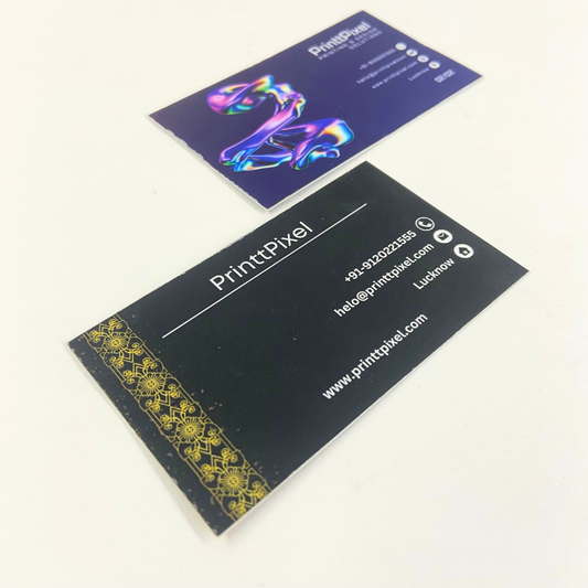 Velvet Laminated Visiting Cards